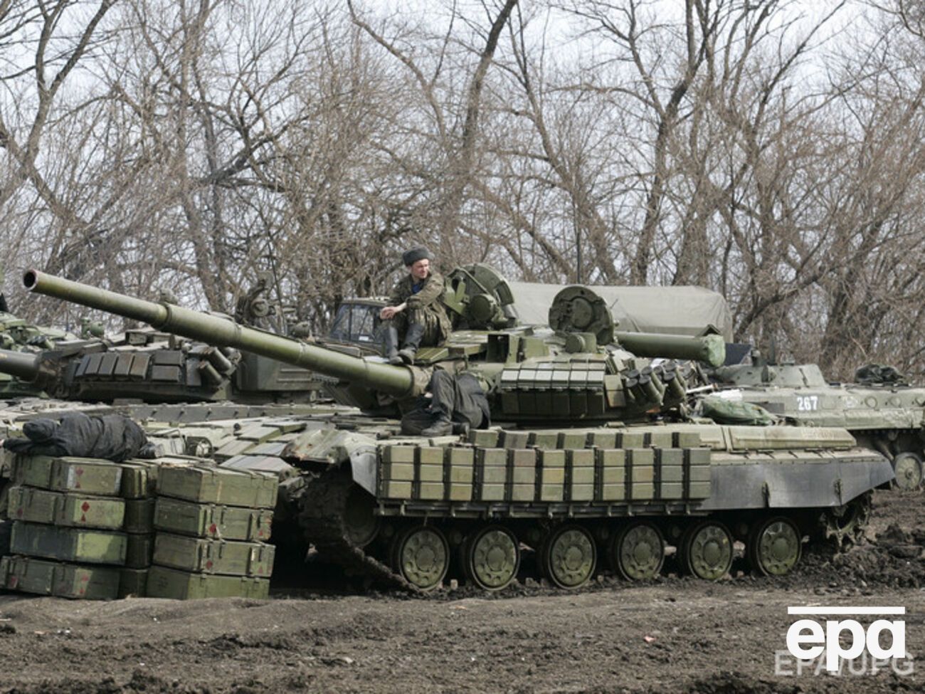 Боевики пытались расстрелять украинские позиции прямой наводкой из танка и САУ