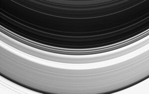 Cassini сделала фото одного из колец Сатурна