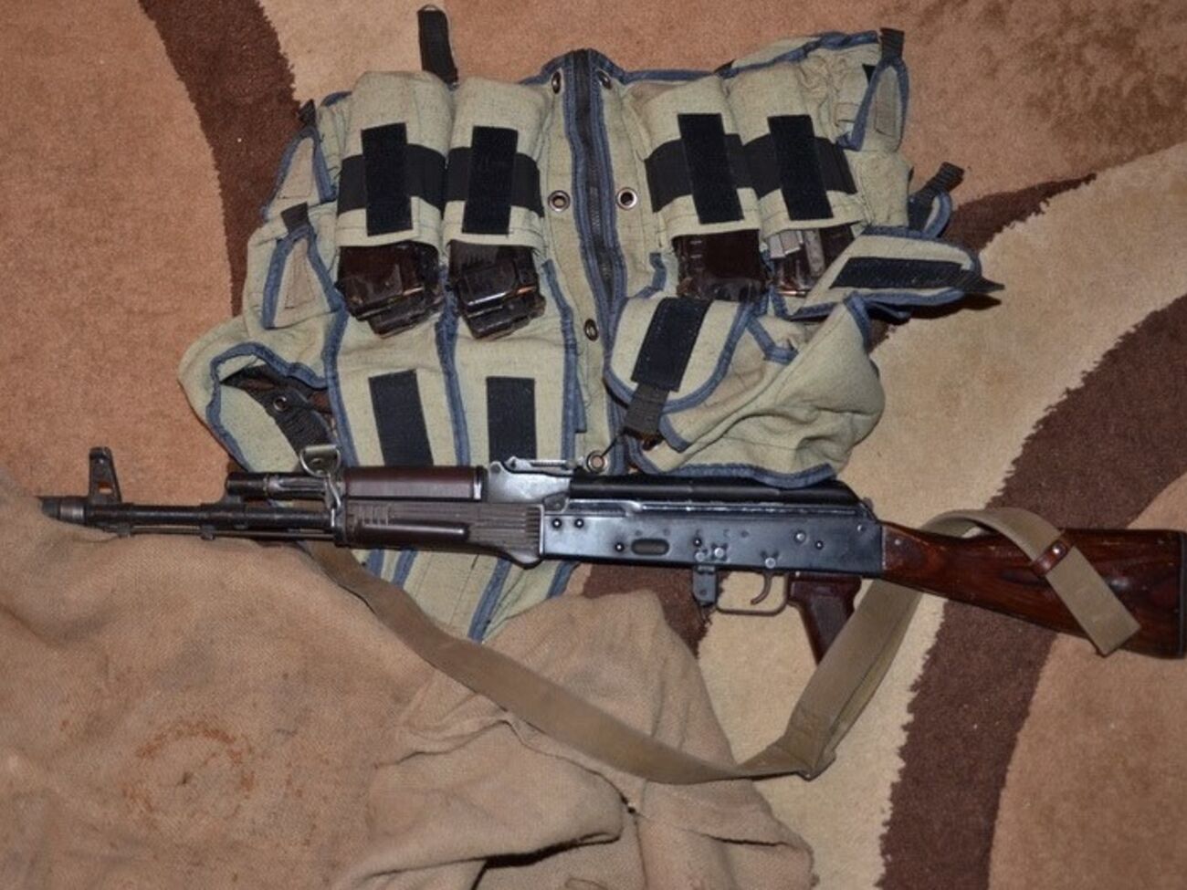 Оружие милиционер хранил у себя дома