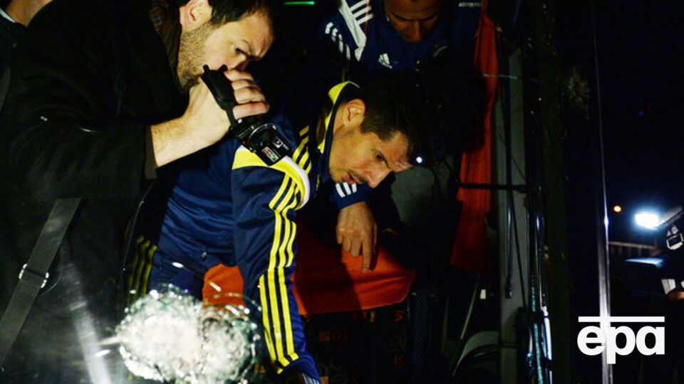 Команда направлялась в аэропорт Трабзона для вылета в Стамбул после выездного матча с командой “Ризеспор”