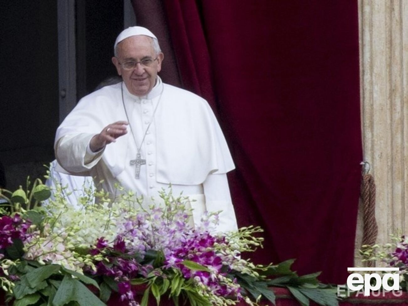 Папа помолился о мире для Украины