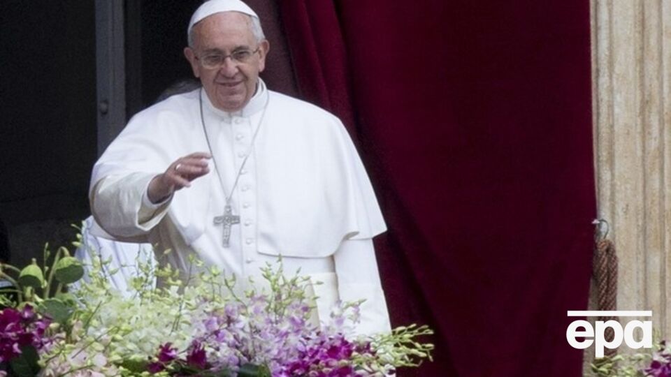 Папа помолился о мире для Украины