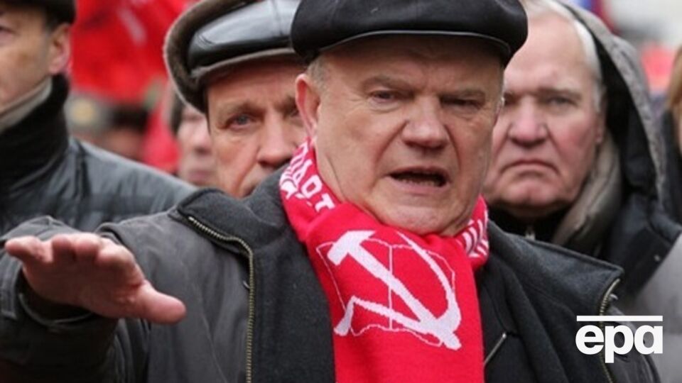 Лидер КПРФ Геннадий Зюганов