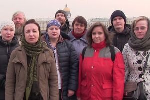 Православные из Санкт-Петербурга попросили прощения у украинцев: Мы против этой постыдной и позорной войны. Видео