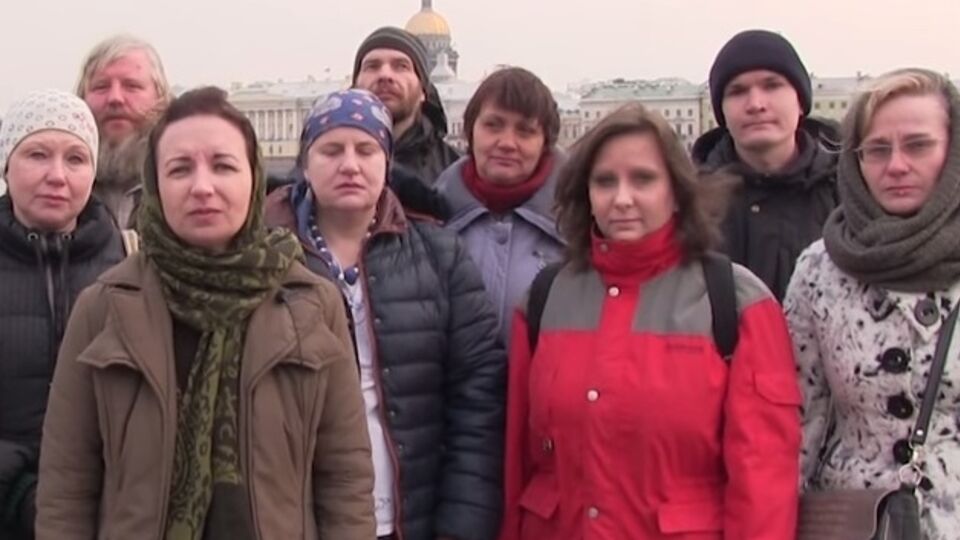 Православные из Санкт-Петербурга попросили прощения у украинцев: Мы против этой постыдной и позорной войны. Видео