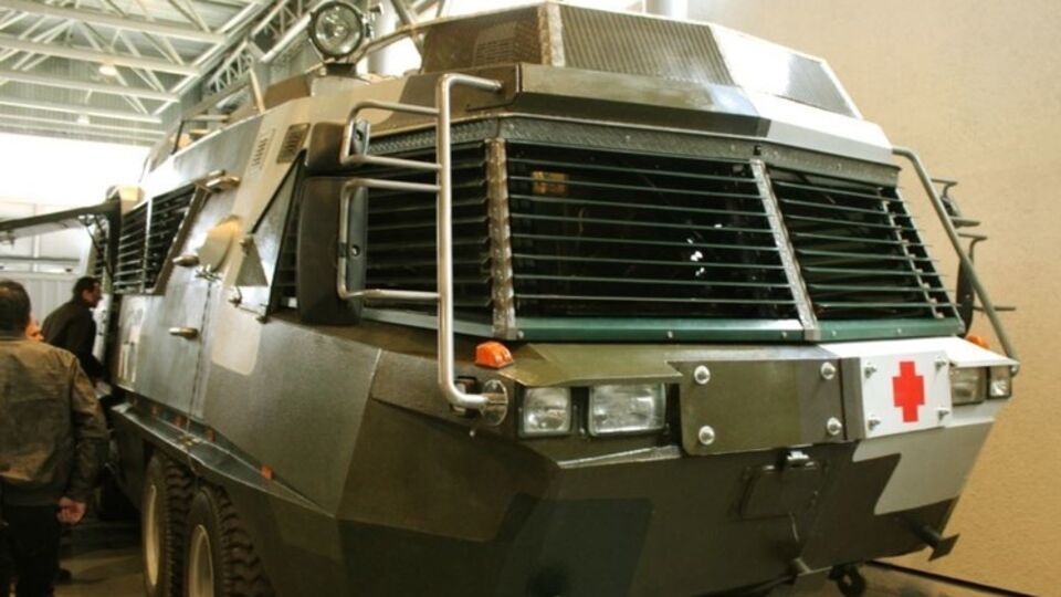 Беспилотники и бронежилет-вышиванка. В Киеве проходит выставка оружия и амуниции. Фоторепортаж