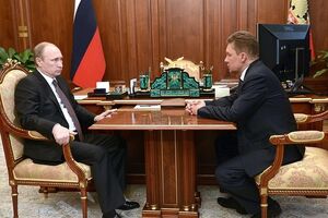 Путин и Миллер обсудили бесперебойную поставку российского газа Украине