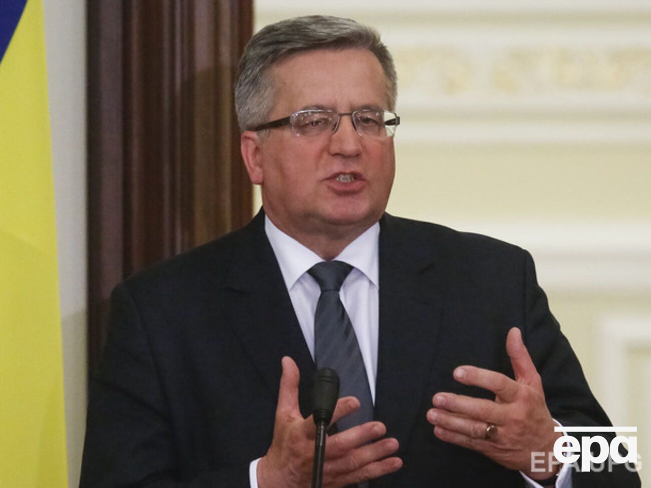 Коморовский: Свободная Польша невозможна без свободной Украины