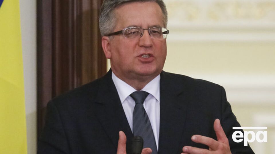 Коморовский: Свободная Польша невозможна без свободной Украины