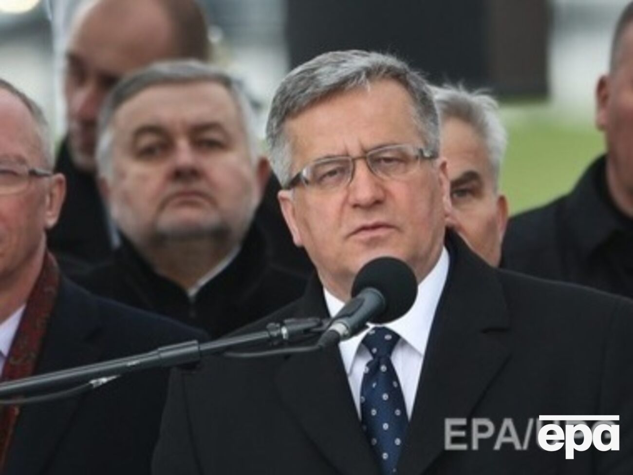 Президент Польши Бронислав Коморовский выступил в Верховной Раде