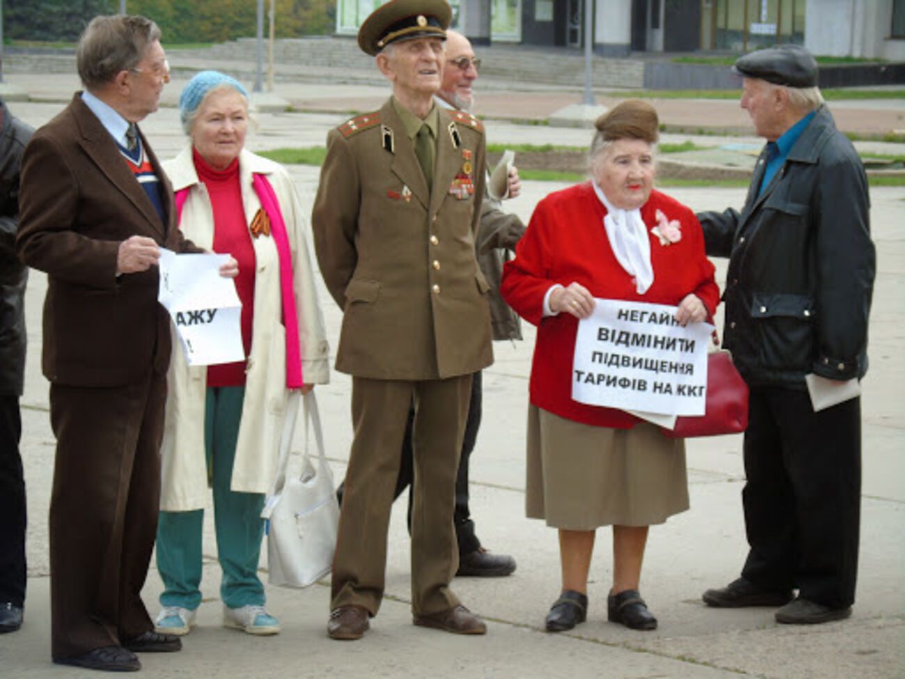 Участники сумской акции