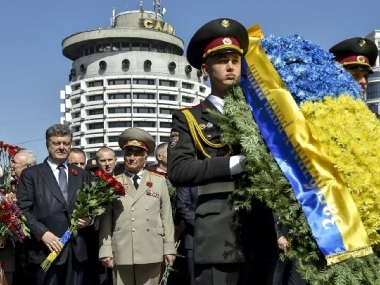 Президент Украины поздравил ветеранов