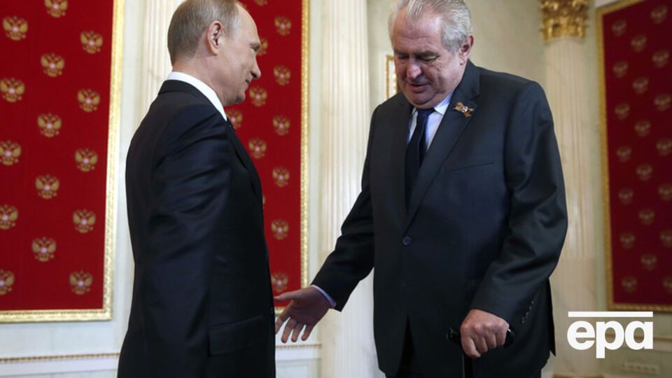 Земан уверен, что на востоке Украины остались лишь "локальные конфликты"