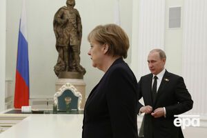 Канцлер Германии Ангела Меркель с президентом РФ Владимиром Путиным