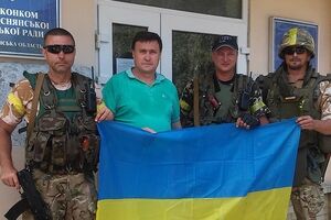 Мэр Попасной Юрий Онищенко заходил в город вместе с украинскими военными во время его освобождения