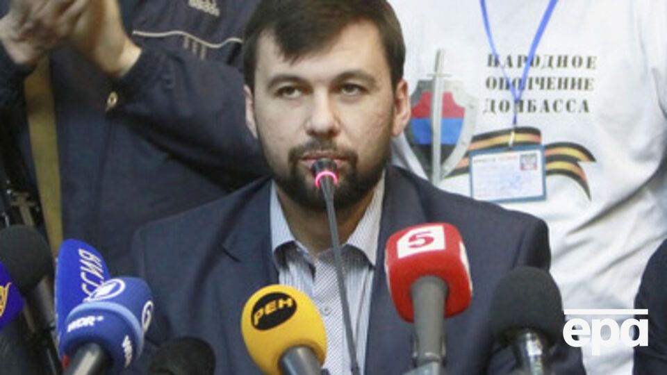 Пушилин обвинил украинские власти в гуманитарной катастрофе на востоке страны