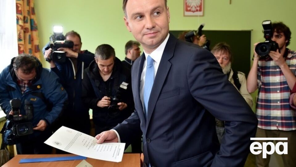 По предварительным данным, Анджей Дуда победил в первом туре президентских выборов в Польше
