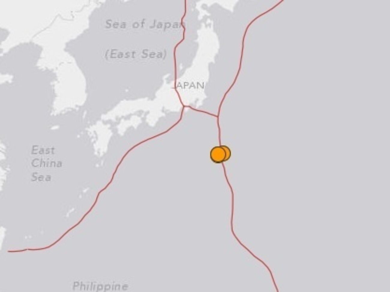 Угрозы цунами нет