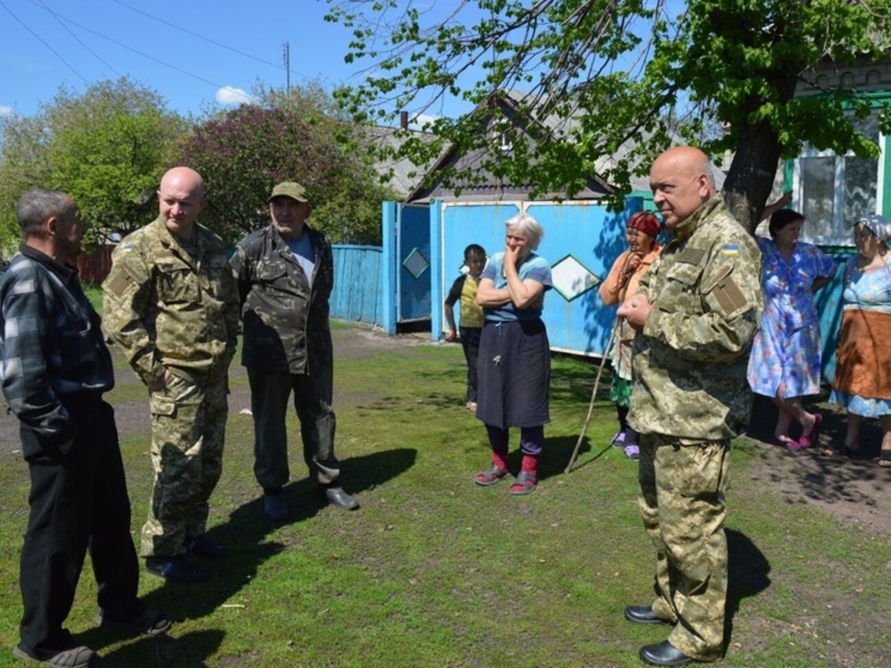 Москаль привез гуманитарную помощь