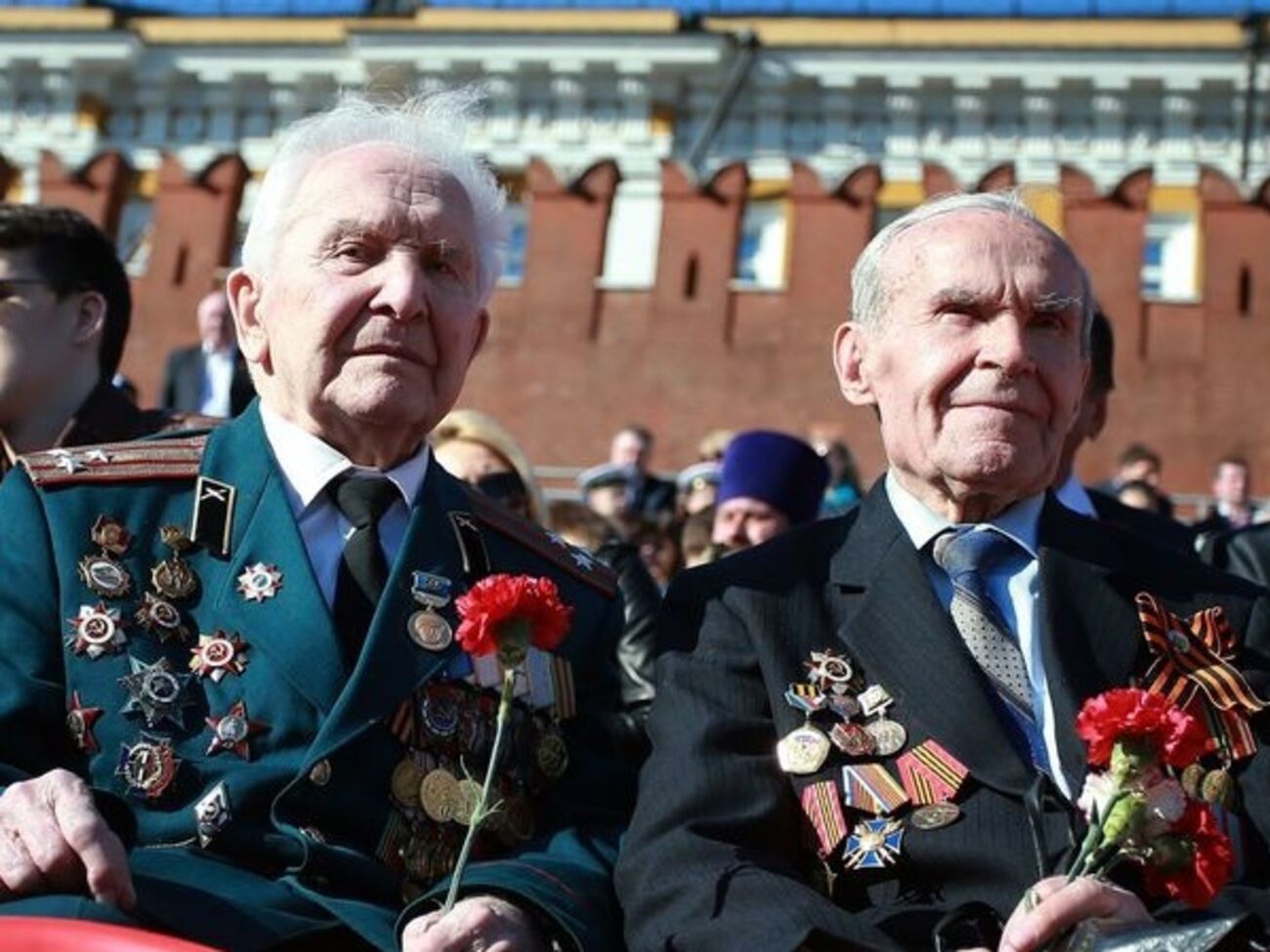 На трибуну на Красной площади ветераны могли попасть только по приглашениям