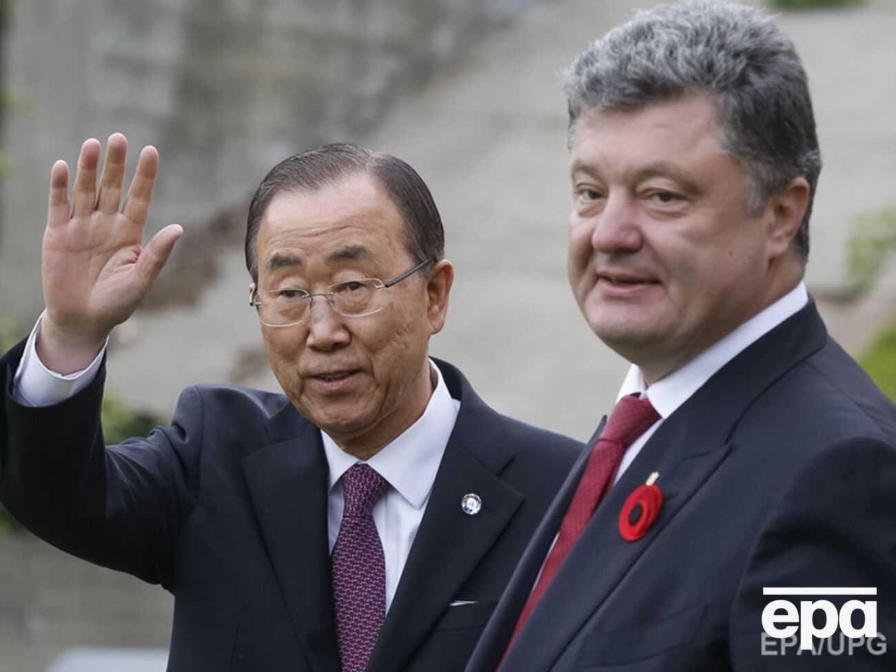 Порошенко обсудил с Пан Ги Муном ситуацию на Донбассе