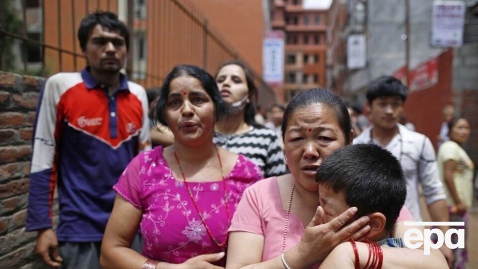 Землетрясение вызвало панику