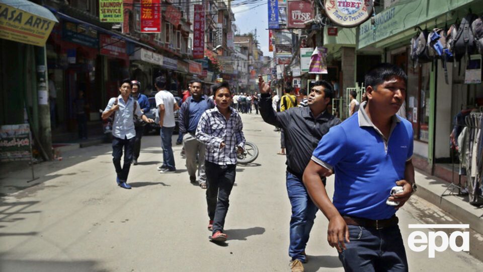 Сегодня в Непале произошло новое землетрясение магнитудой 7,4 по шкале Рихтера