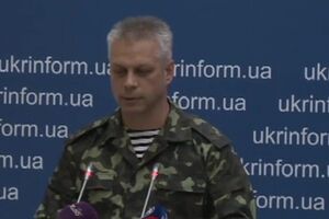 Лысенко: Точное количество танков врага, которые сейчас находятся на Донбассе, пока неизвестно, но это большое количество и оно составляет реальную угрозу