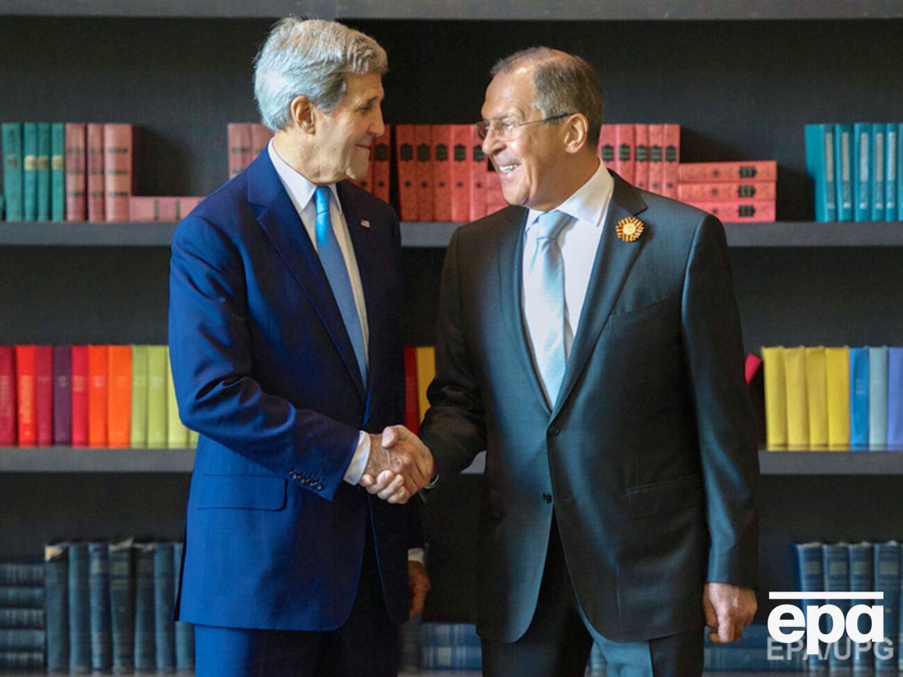 Керри провел пресс-конференцию с главой МИД РФ Сергеем Лавровым