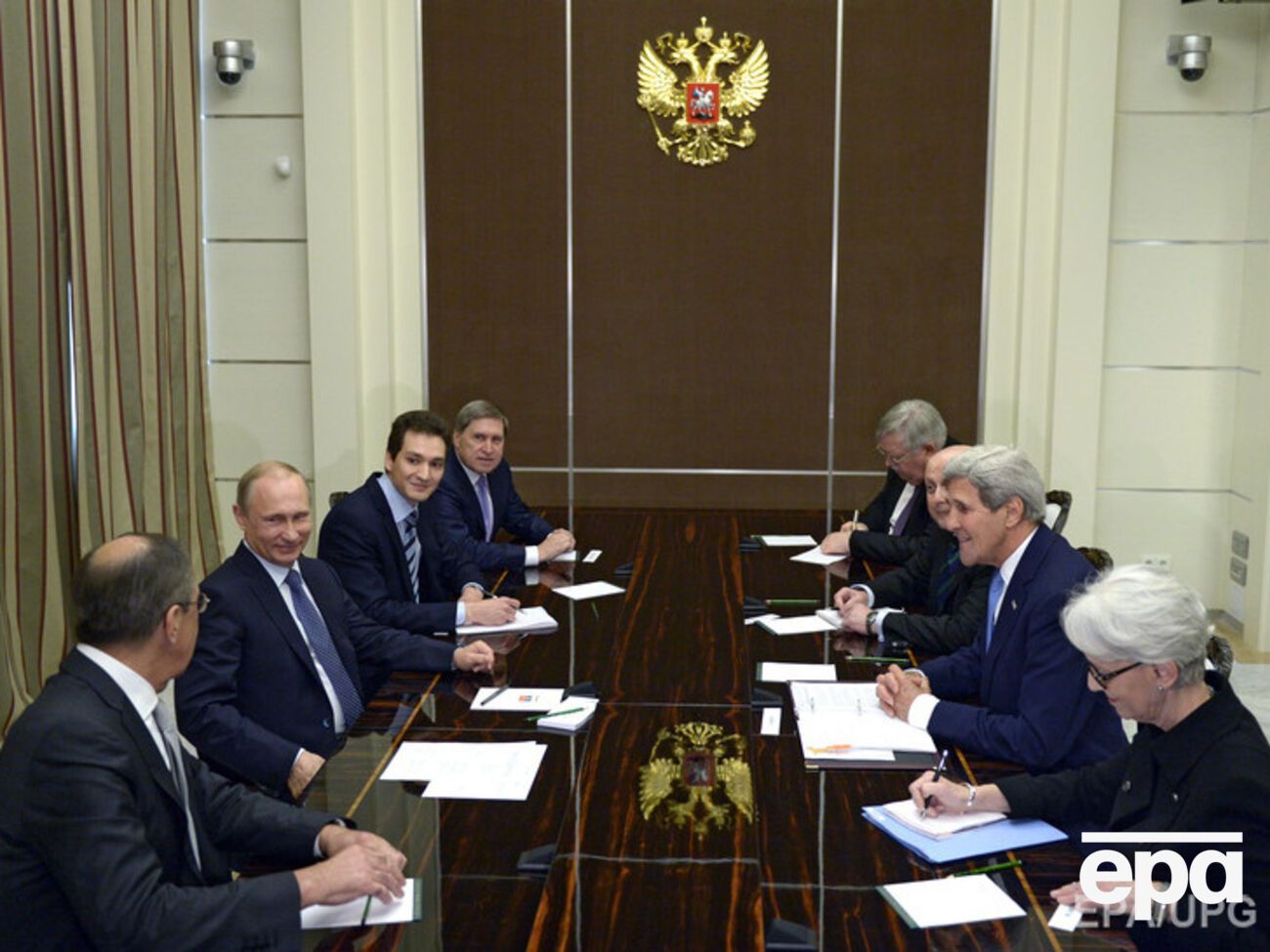 Керри в Сочи встретился с Путиным и Лавровым