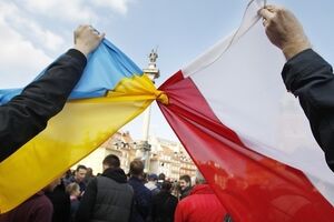 В Польше задержан болельщик, вывесивший баннер "Львов отберем, бандеровцев убьем"