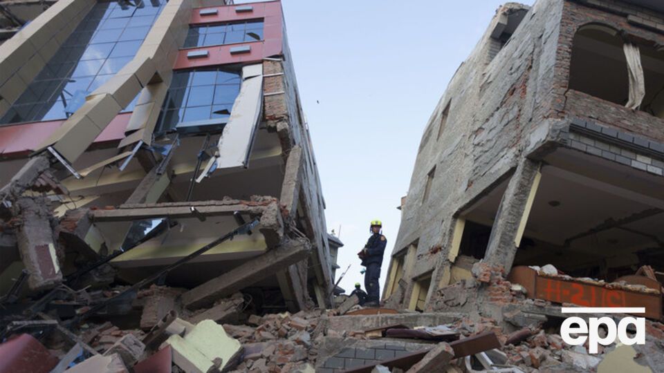 Последствия землетрясения в Непале