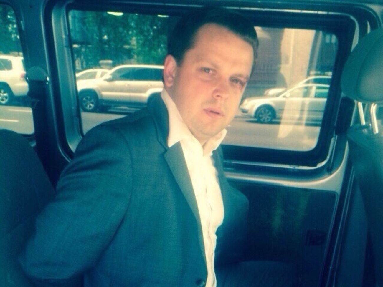 Задержанный заместитель главы службы Главного управления юстиции в Киеве Александр Липовой