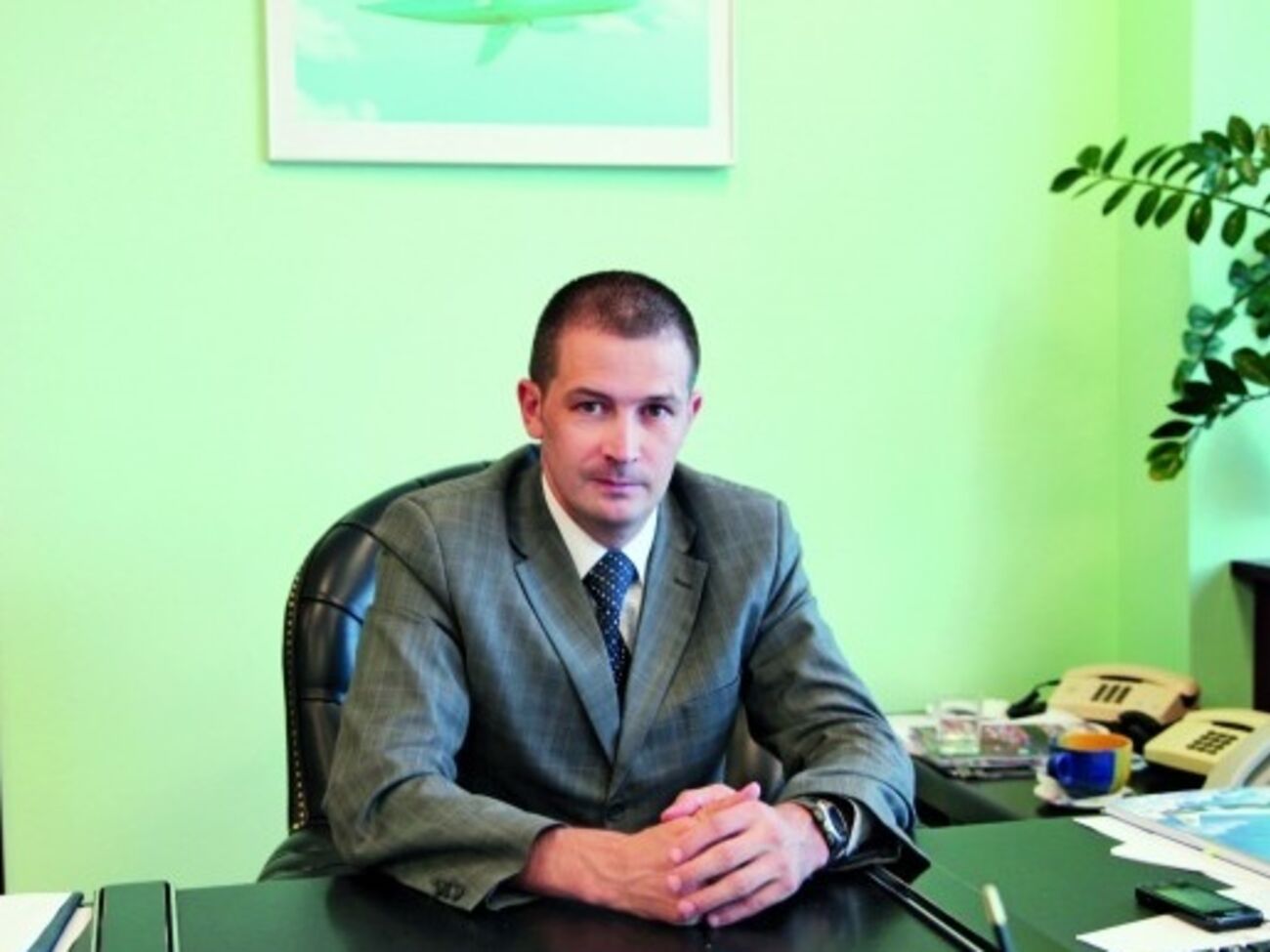 Денис Антонюк возглавляет Госавиаслужбу с 2014 года