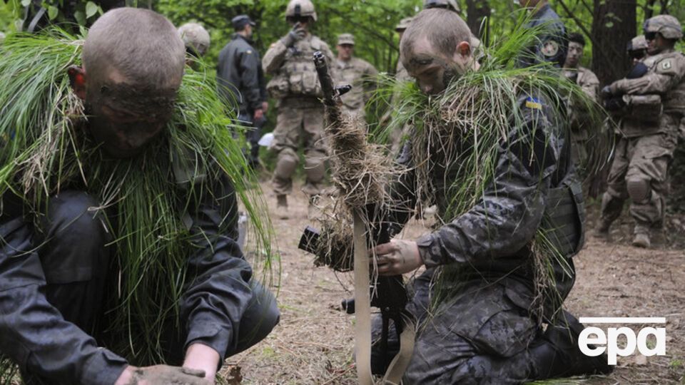 Американские десантники делятся опытом с бойцами Национальной гвардии Украины