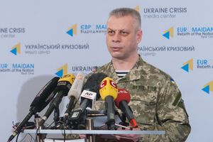 Лысенко: В селе Горское в результате минометного обстрела боевиками разрушен жилой дом