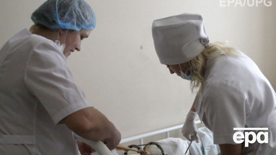 Женщина получила травму ноги