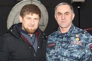 Лидер Чечни Рамзан Кадыров и Нажуд Гучигов