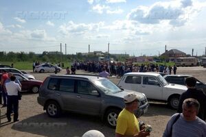 В Ставрополье люди перекрыли федеральную трассу