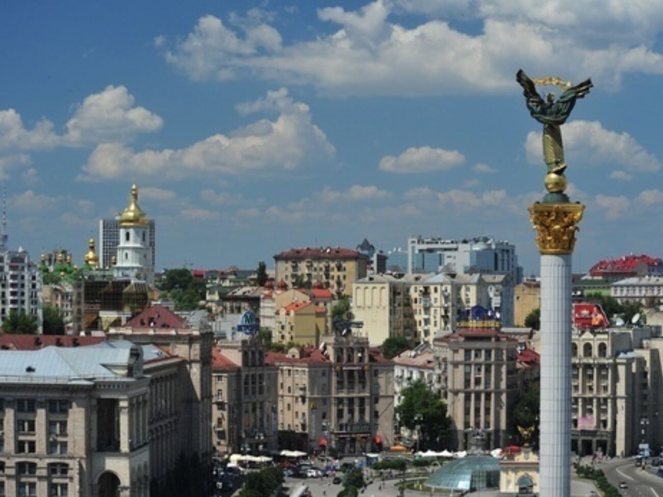 В Киеве без осадков