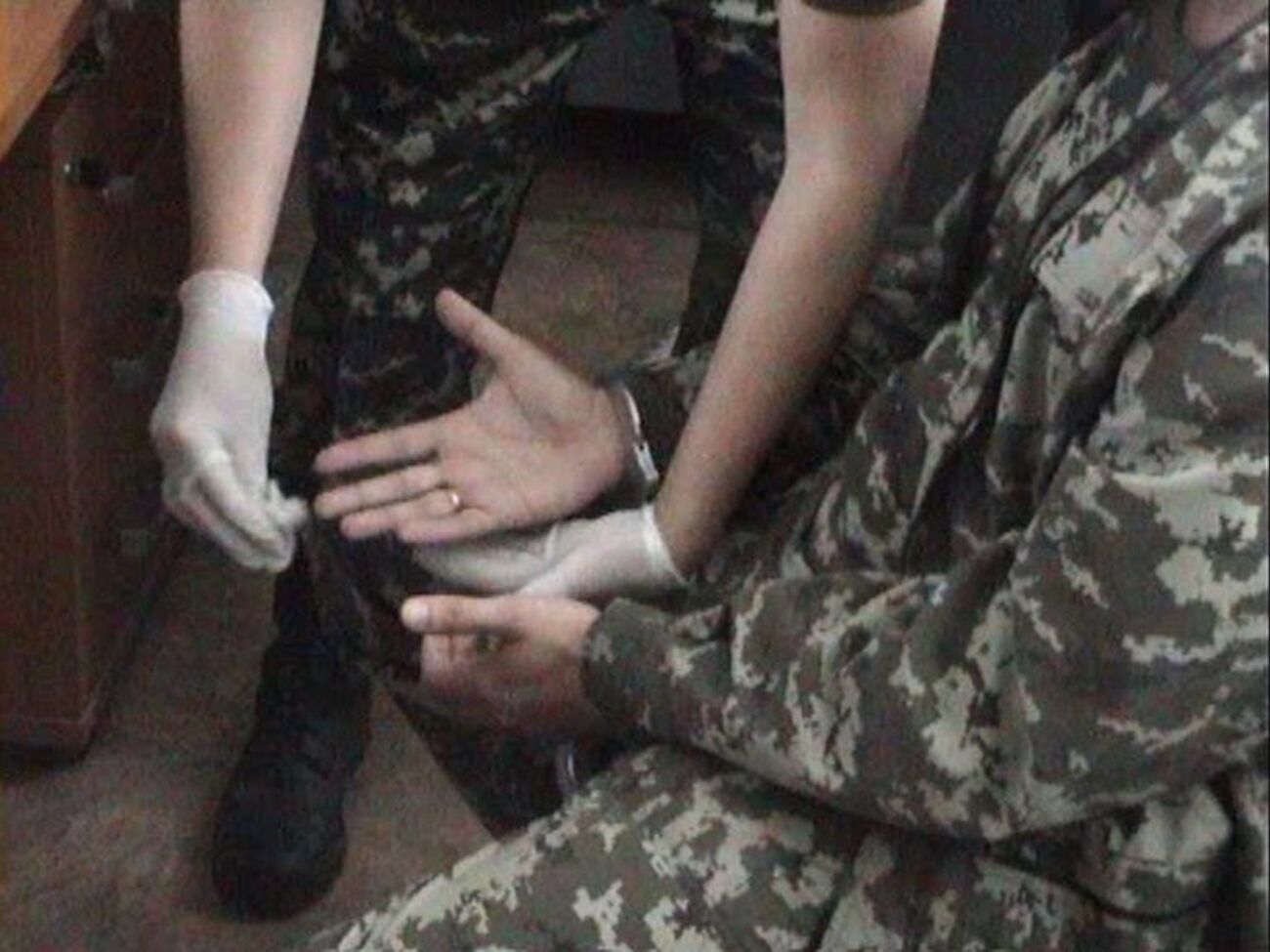 Взяточника задержали "на горячем"