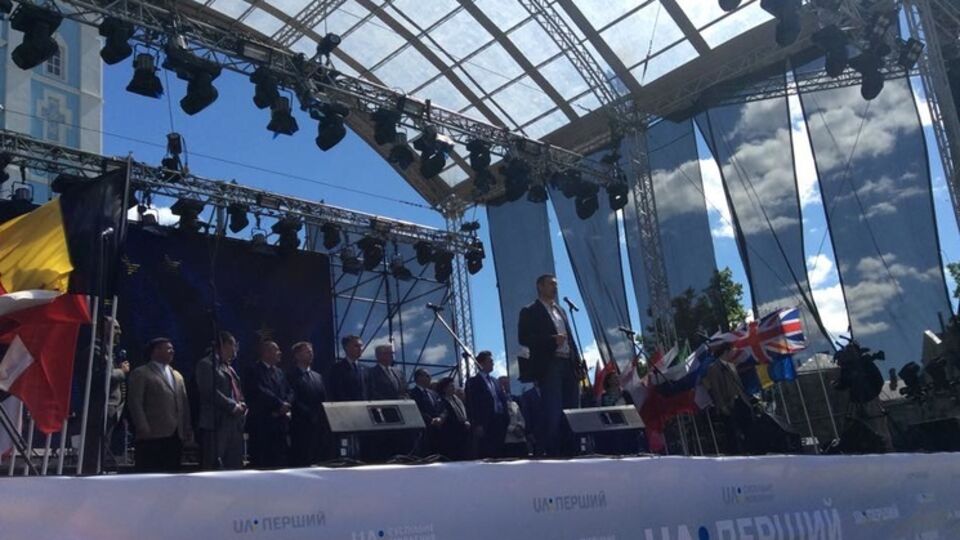 Кличко открыл празднование Дня Европы