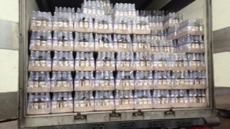 СБУ изъяла фальшивую водку на сумму 750 тыс. грн