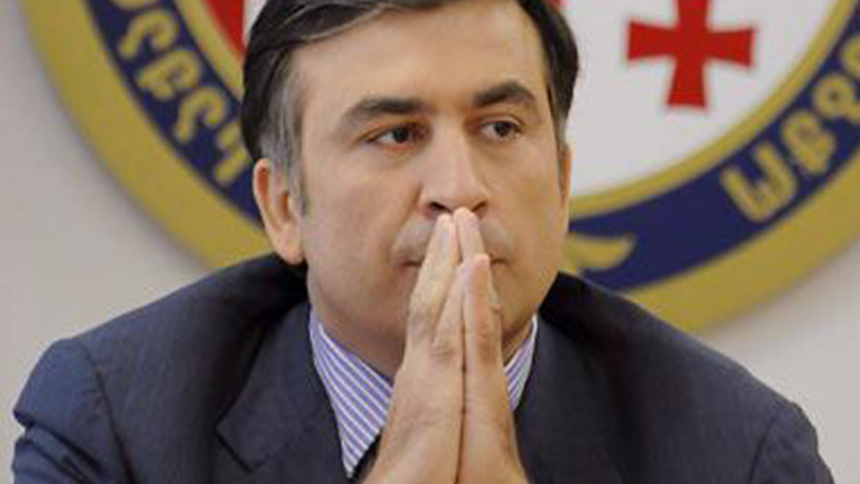 "Укринформ" опубликовал запись выступления Саакашвили, которую тот назвал "фальшивой". Видео