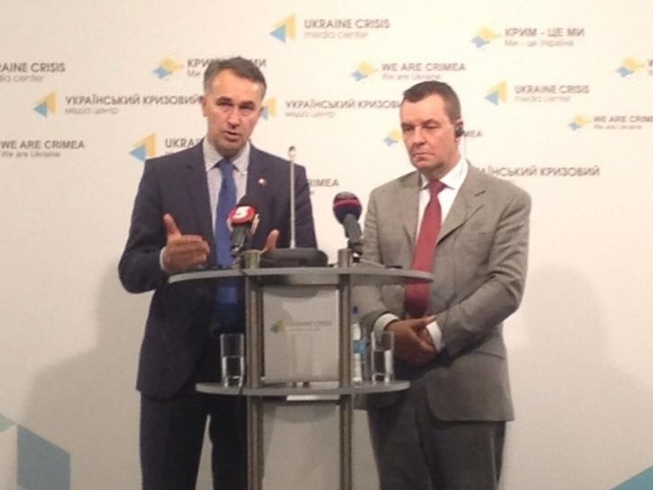 Петрас Ауштрявичюс и Марк Демесмаекер