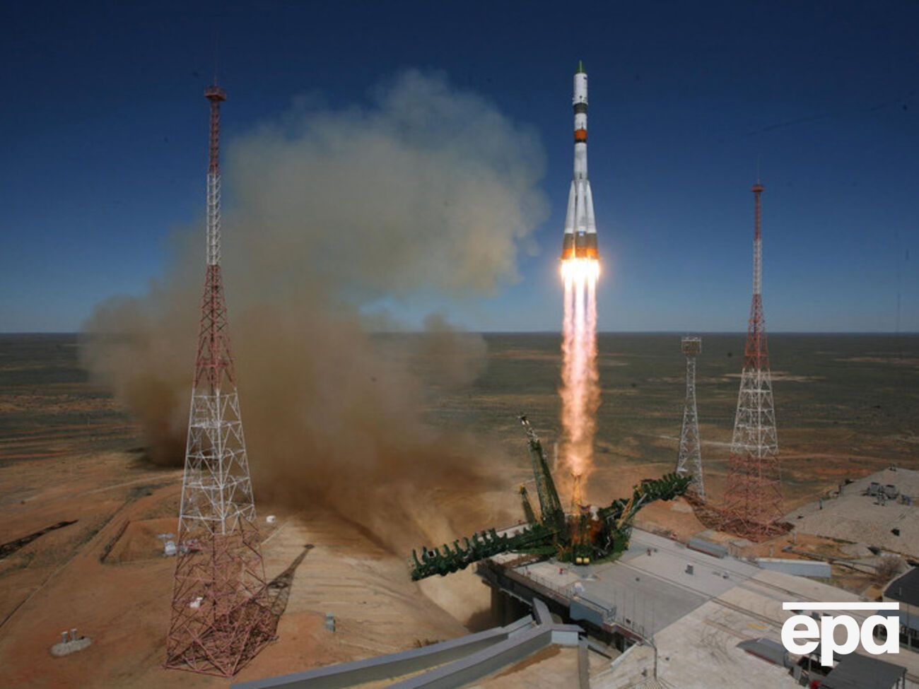 В конце апреля разбился российский корабль "Прогресс"