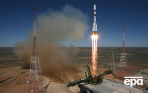 В конце апреля разбился российский корабль "Прогресс"