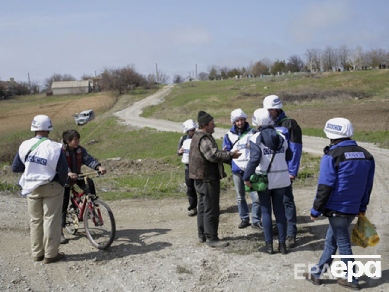 В Широкино сгорели четыре дома, сообщают в ОБСЕ