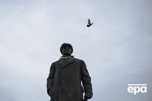 В селе Каменское в ночь на субботу разрушили памятник Ленину