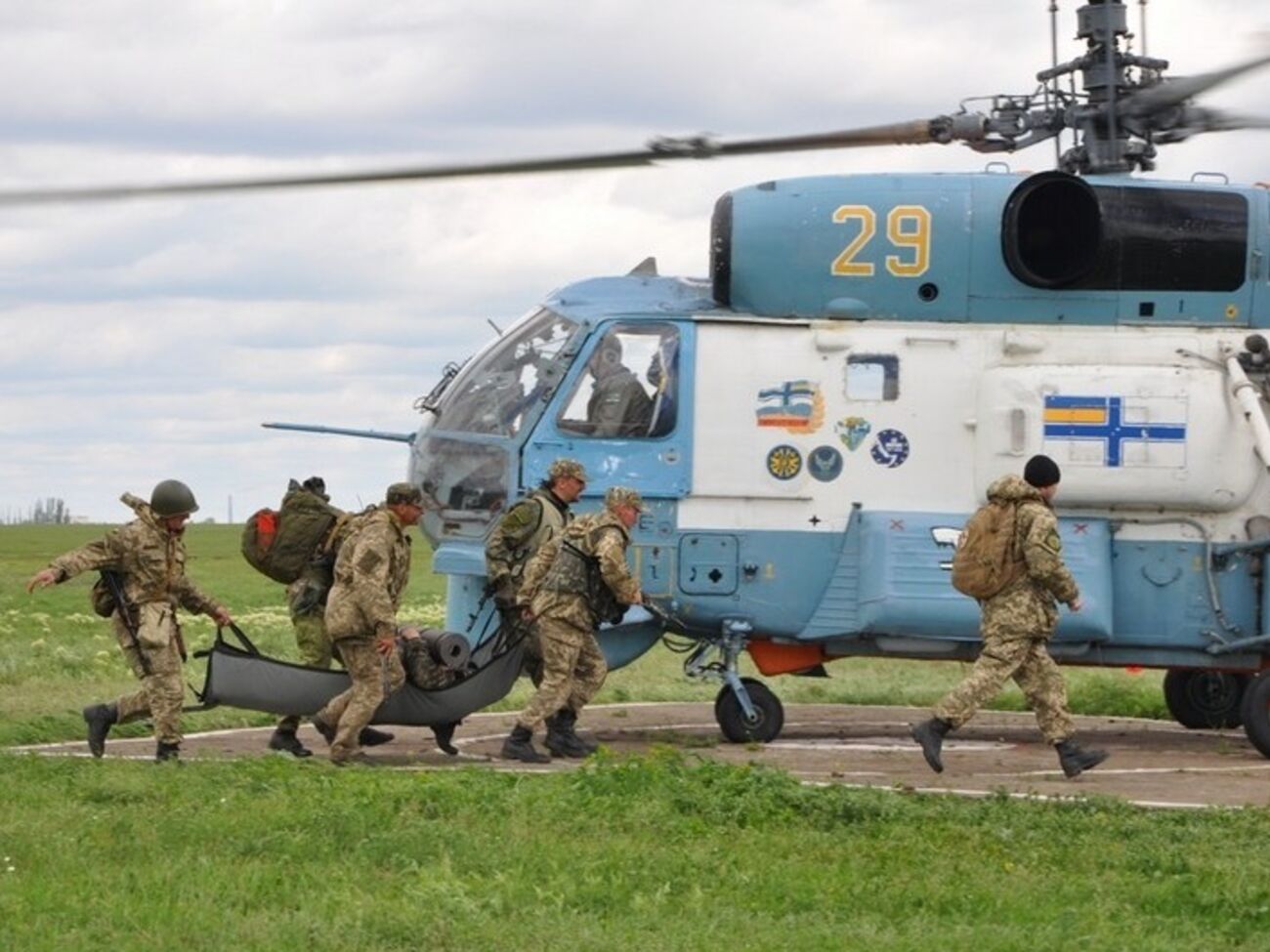 Морпехи отрабатывали боевое слаживание